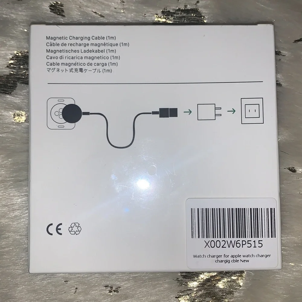 Magnetic charging cable for Apple Watch